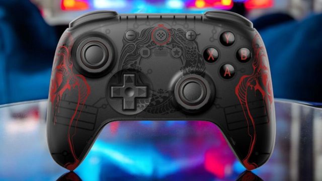RIFA 306 (PROMOCIONAL): 8BitDo Ultimate 2C Wireless Controller Black Mith Wukong NOVO ou Pix R$200