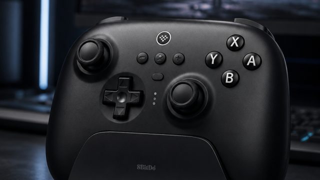 RIFA 381 PROMOCIONAL: 8bitdo Ultimate Bluetooth Preto + Dock ou Pix R$300