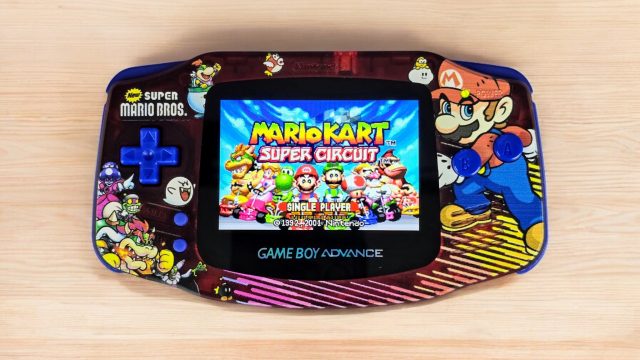 RIFA 252 (PROMOCIONAL): Game Boy Advance Customizado Super Mario!