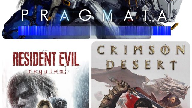 RIFA DE JOGO 02: Resident Evil 9 Requiem, Crimson Desert e Pragmata (Chave Steam) ou Pix R$900