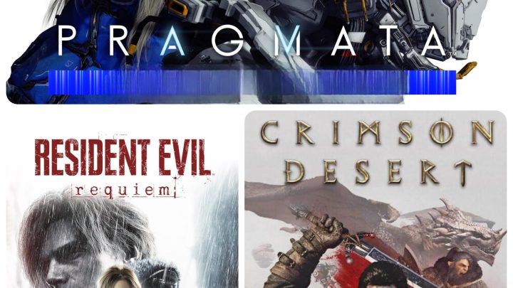 RIFA DE JOGO 02: Resident Evil 9 Requiem, Crimson Desert e Pragmata (Chave Steam) ou Pix R$900
