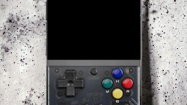 RIFA 236: Miyoo Mini Plus NOVO Preto Transparente + Case