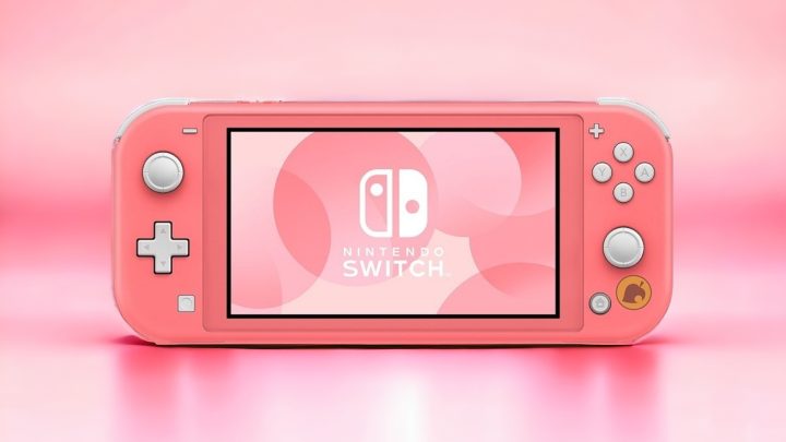 RIFA 148: Nintendo Switch Lite Animal Crossing Coral Super Pack NOVO ou Pix R$1300