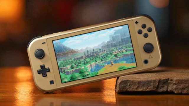 RIFA 298: Nintendo Switch Lite Hyrule Edition (Zelda) ou Pix R$1100