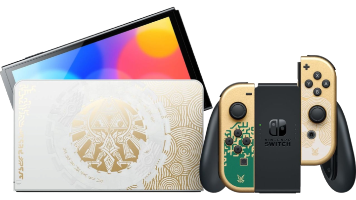 RIFA 122: Nintendo Switch OLED Zelda Tears of the Kingdom Limited Edition NOVO ou Pix R$2000
