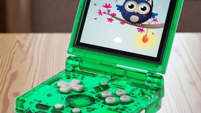 RIFA 339: Anbernic RG35XXSP Verde Transparaente ou Pix R$350