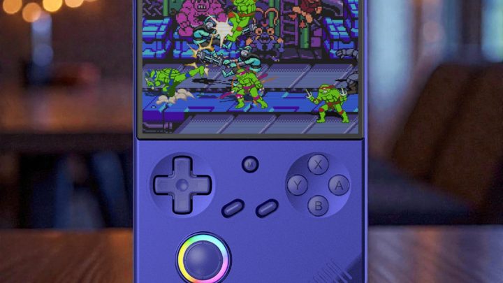 RIFA 350: Anbernic RG40XXV Azul ou Pix R$400